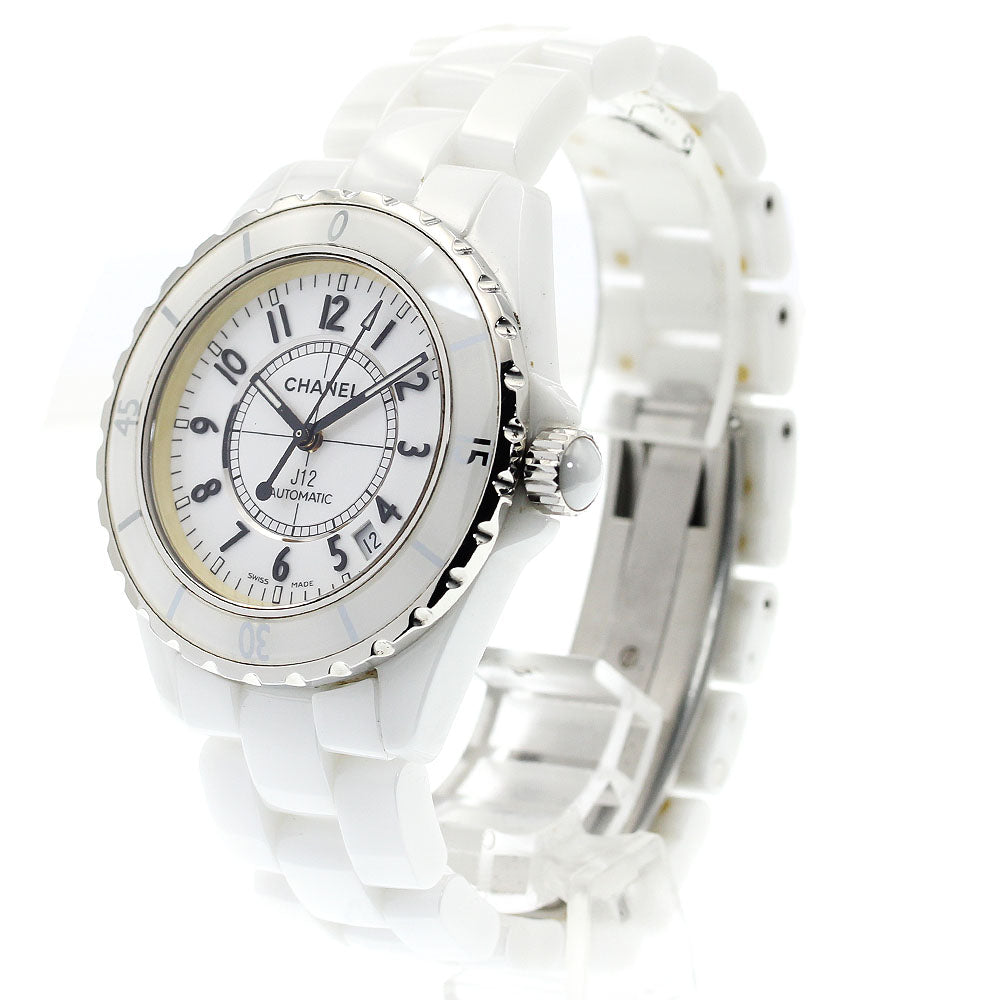 CHANEL J12 H0970 White Ceramic white Dial Automatic Men's Watch_899646