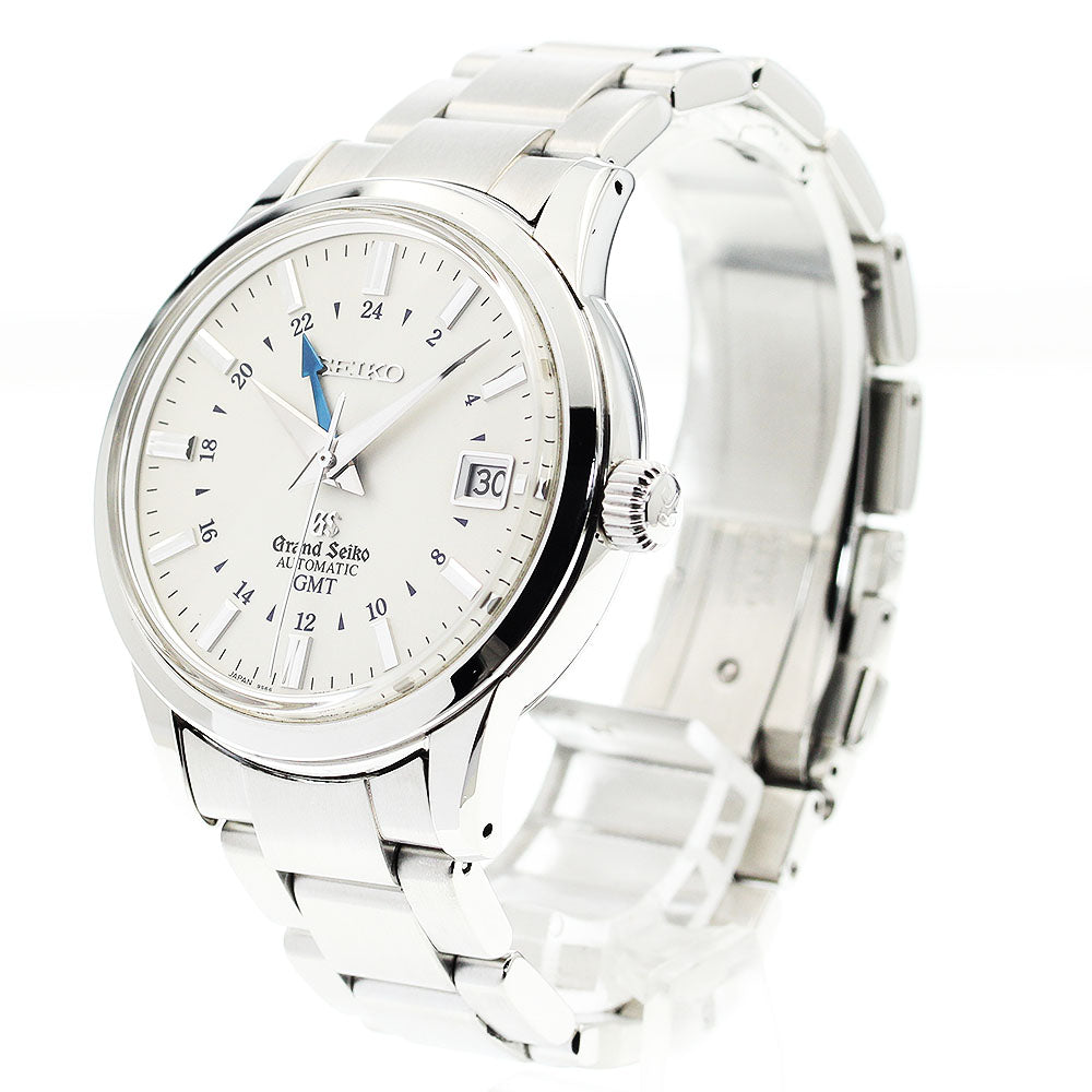 SEIKO Grand Seiko SBGM023/9S66-00A0 Date GMT Silver Dial Auto Men's Watch_899662