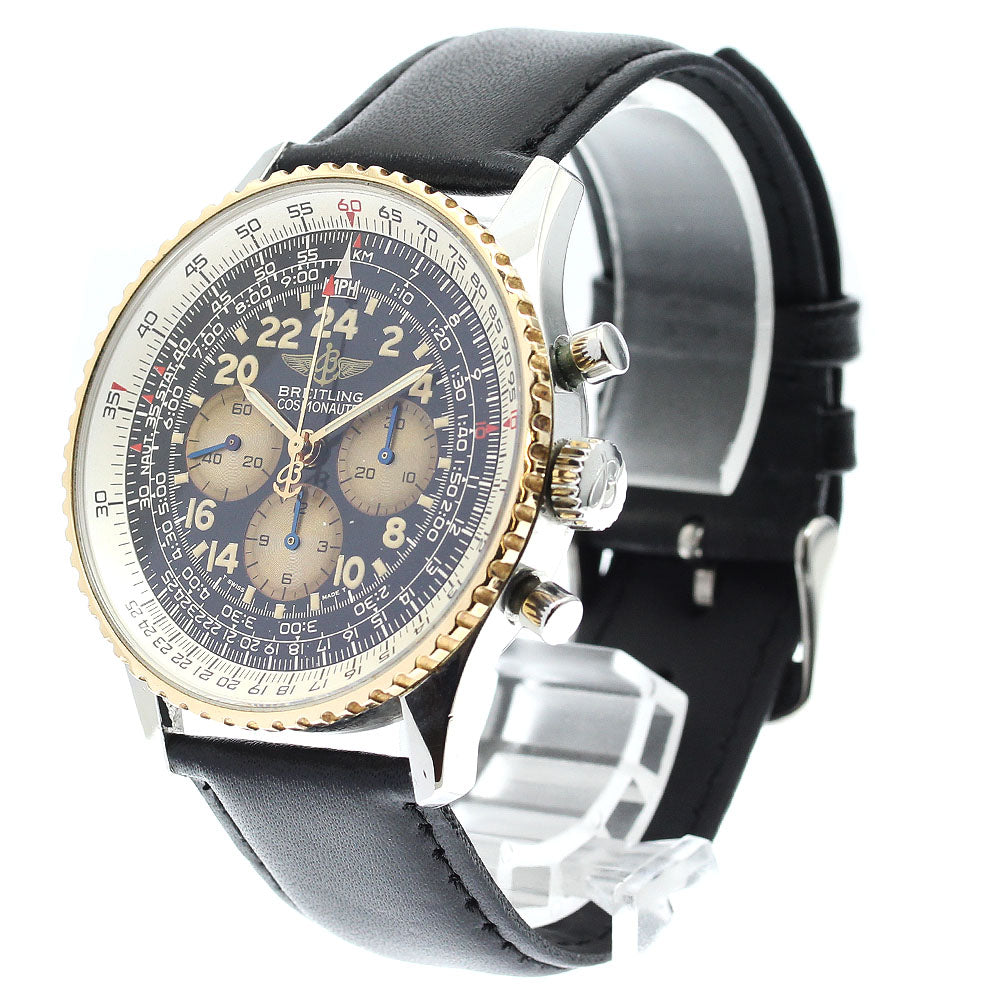 BREITLING Navitimer Cosmonaute D12022 YG bezel Automatic Men's Watch_899686
