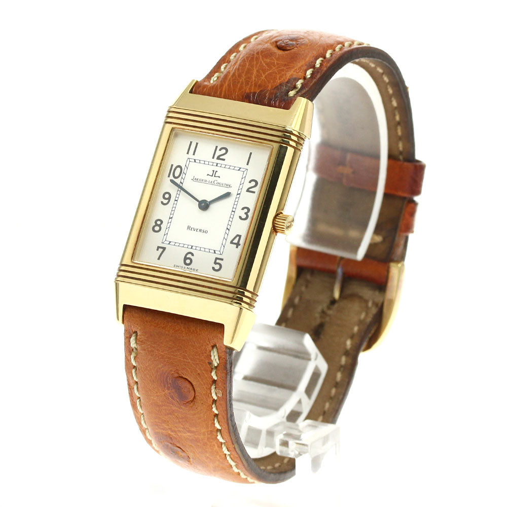 JAEGER-LECOULTRE Reverso Classic 250.1.86 18K Yellow Gold Silver Dial Hand Winding Men's Watch_899748