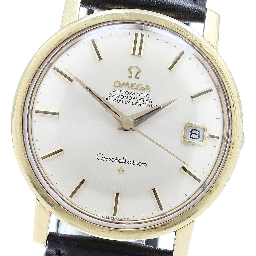 OMEGA Constellation 168.010 Date Cal.564 Silver Dial Automatic Men's Watch_899773