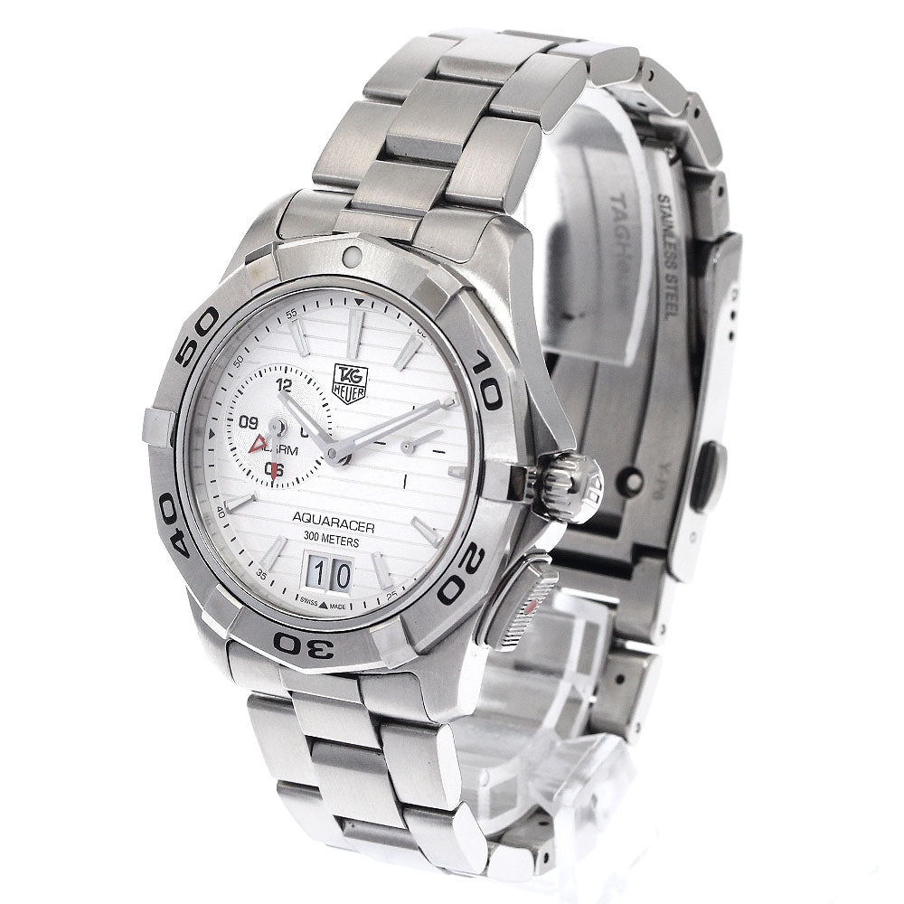 TAG HEUER Aqua racer WAP111Y Grand date alarm Quartz Men's Watch_899775