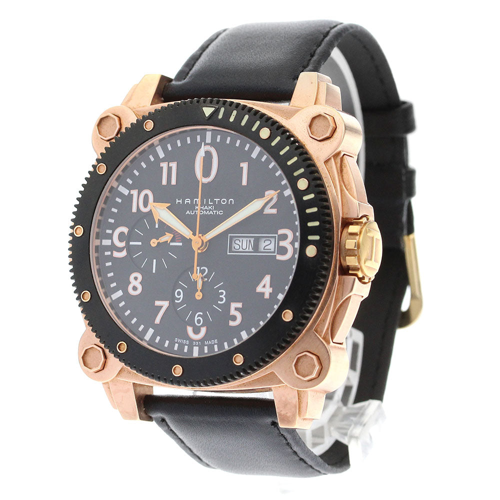 HAMILTON Khaki Below Zero H786460 Chronograph day date Automatic Men's _899778