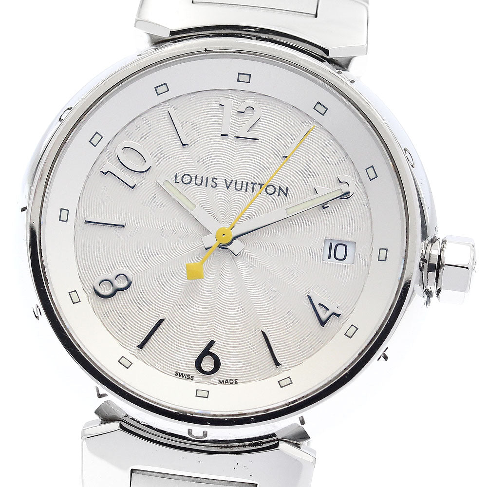 LOUIS VUITTON Tambour Hologram Q13130 Date Quartz Ladies Watch_899786