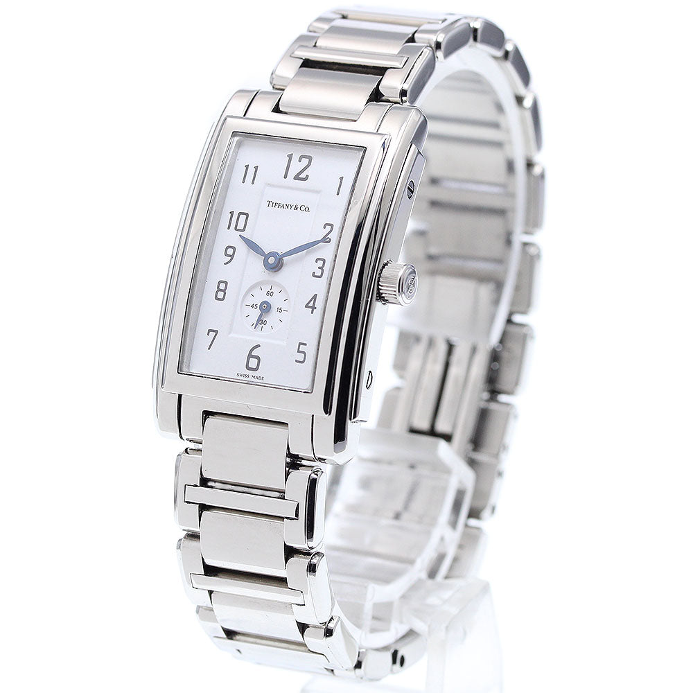 TIFFANY&Co. Grand Rectangleer Small seconds Quartz Ladies Watch_899787