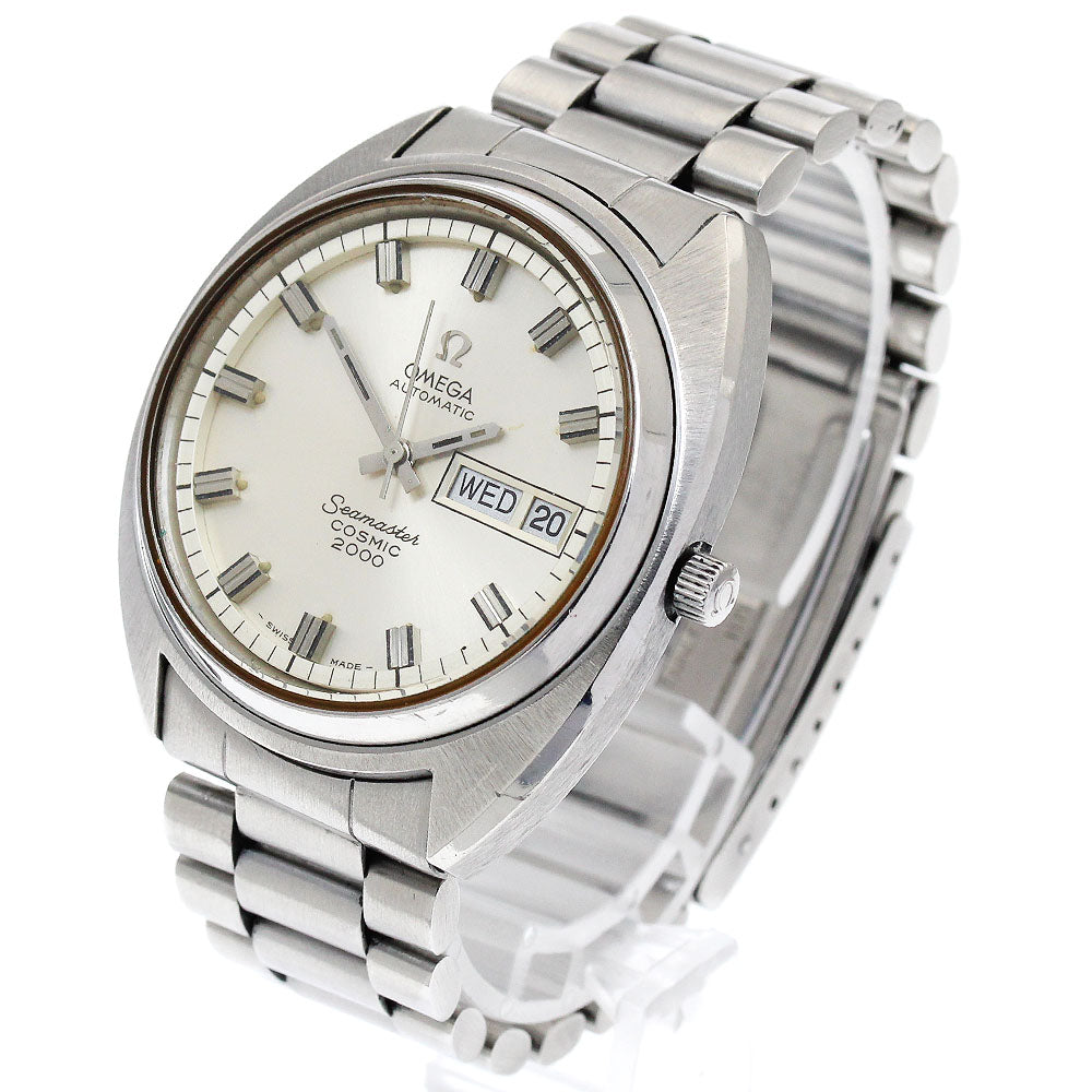 OMEGA Seamaster Cosmic 2000 Day date Silver Dial Automatic Men's Watch_899788