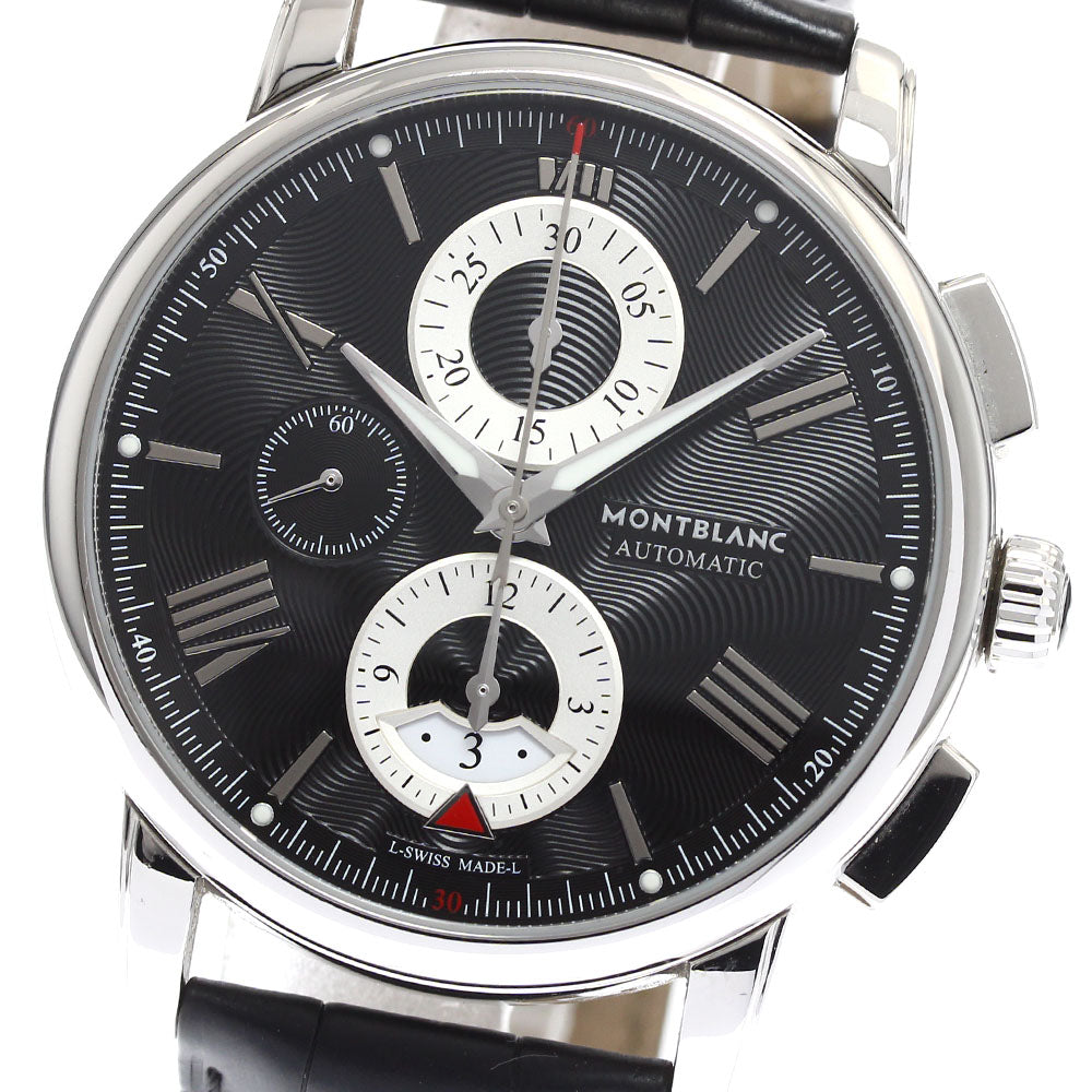 MONTBLANC Star 7392/115123 Chronograph black Dial Automatic Men's Watch_899801