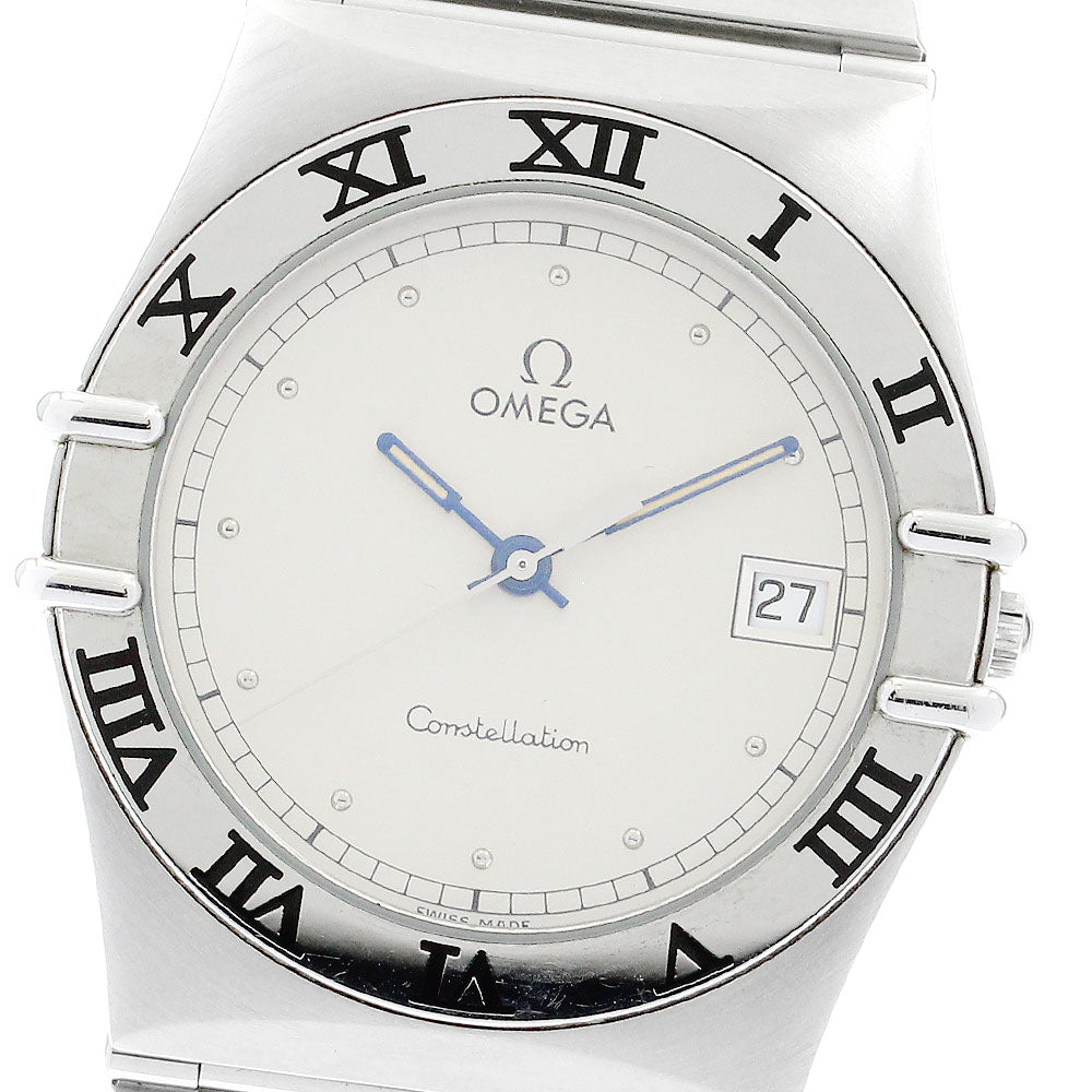OMEGA Constellation Date Silver Dial Quartz Men's Watch_899809