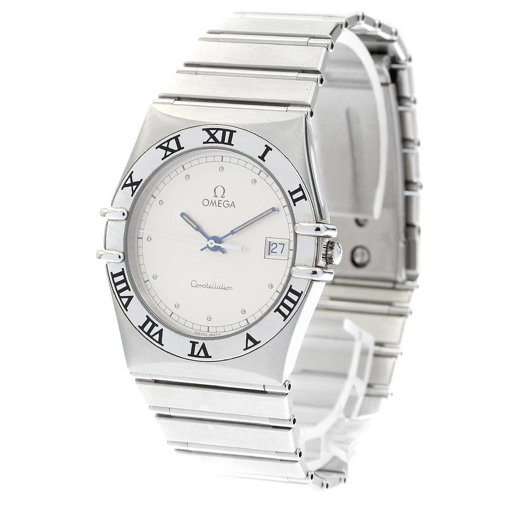 OMEGA Constellation Date Silver Dial Quartz Men's Watch_899809