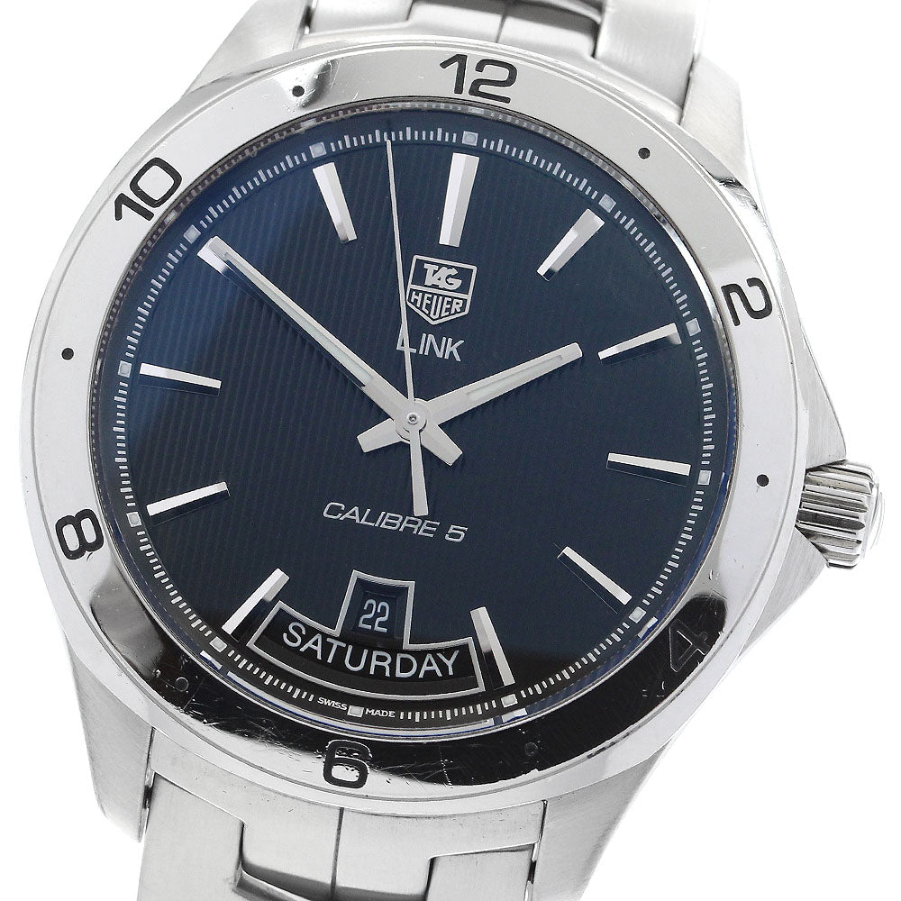 TAG HEUER Link WAT2010-0 Caliber 5 Day date Automatic Men's Watch_899810