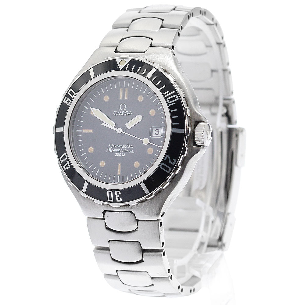 OMEGA Seamaster200 Date black Dial Quartz Men's Watch_899811