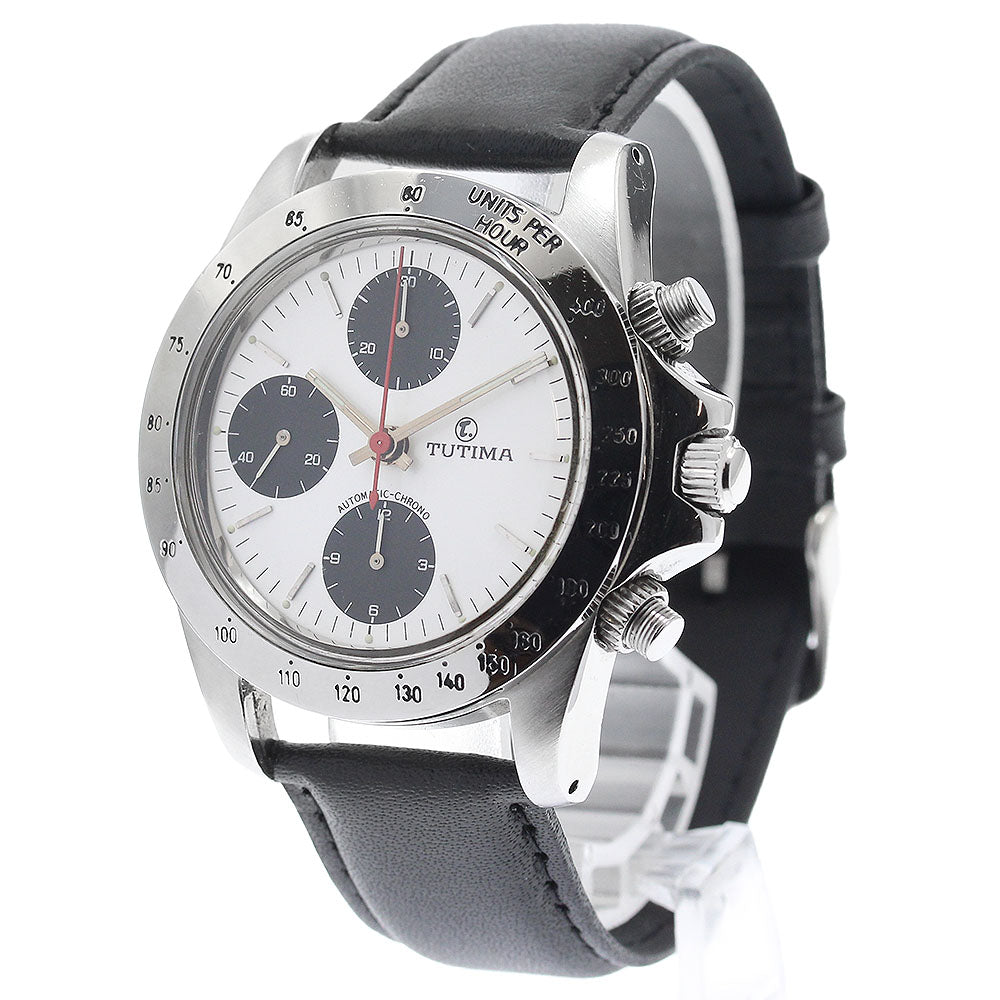 TUTIMA 793 Chronograph White / Black Dial Automatic Men's Watch_899812