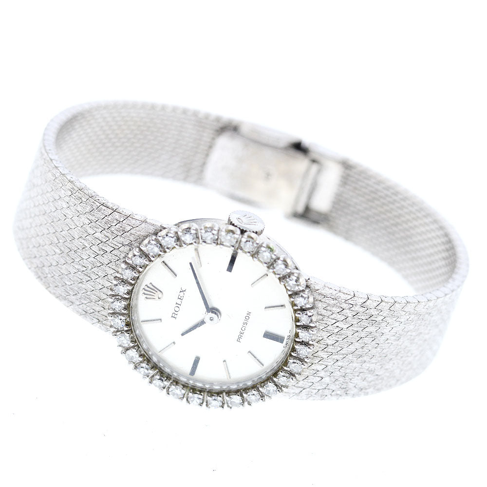 ROLEX Precision 2649 Diamond bezel cal.1400 Hand Winding Ladies Watch_902330
