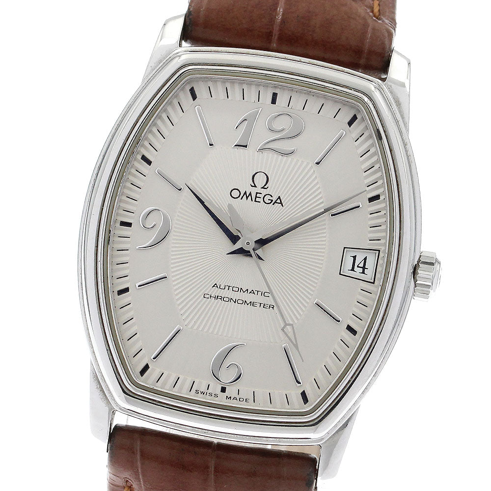 OMEGA De Ville Prestige 4503.31 Date Silver Dial Automatic Men's Watch_899818