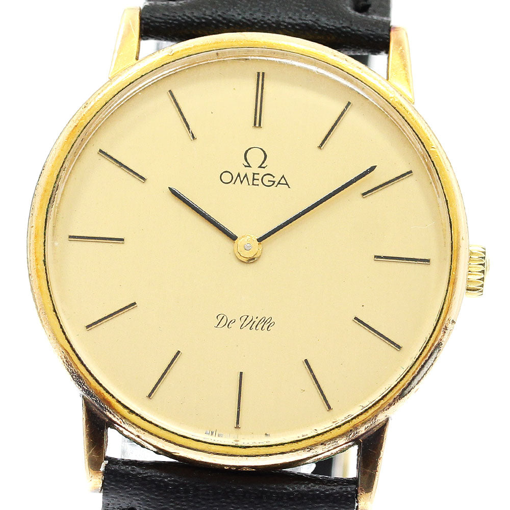 OMEGA De Ville 111.140 Cal.625 gold Dial Hand Winding Men's Watch_899819