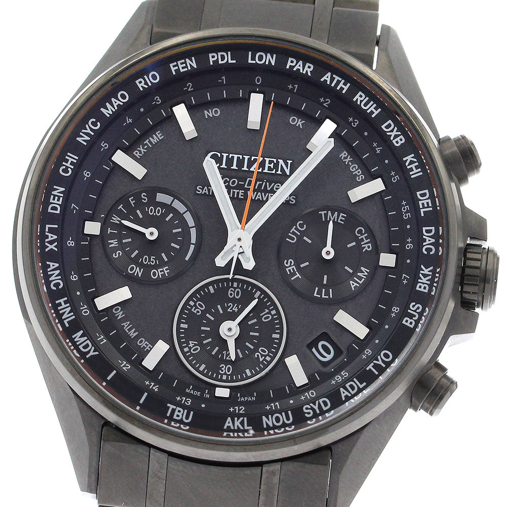 CITIZEN Atessa Satellite Wave CC4004-58E/F950-T024521 Solar Powered Radio_899821