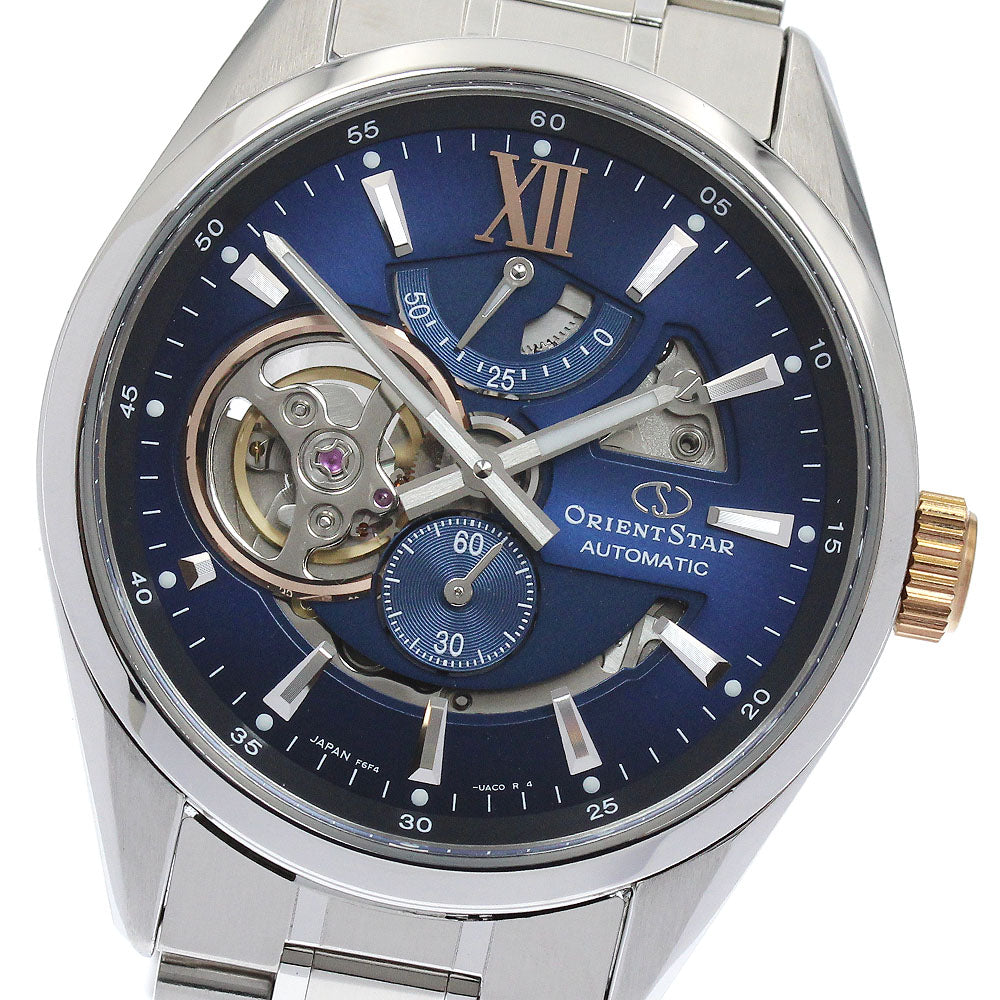 ORIENT Orient star F6F4-UAJ0/RK-AV0117L Modern Skeleton Prestige Shop Limited Navy Dial Automatic Men's Watch_899842
