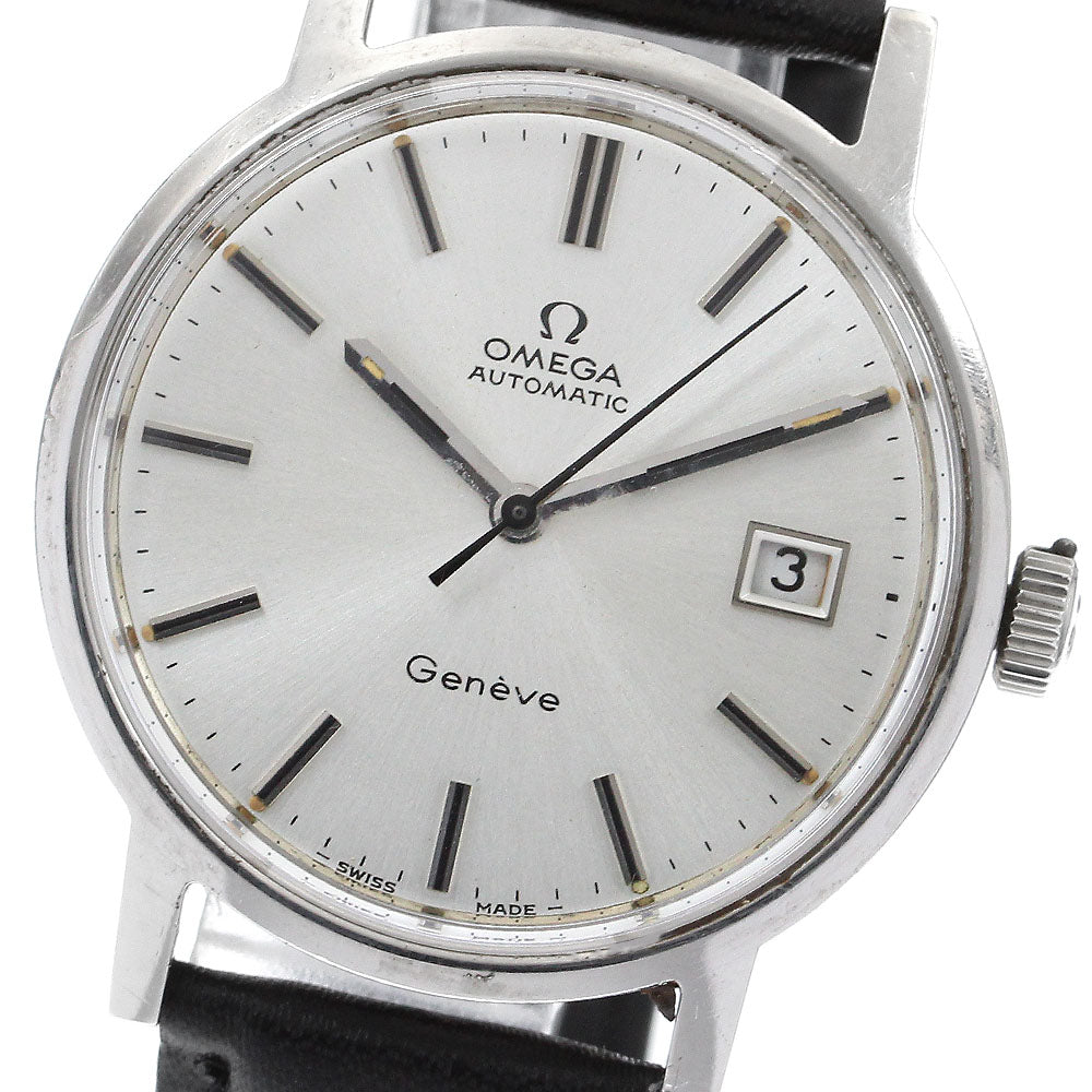 OMEGA Geneve 166.0098 Date Cal.1481 Silver Dial Automatic Men's Watch_899846