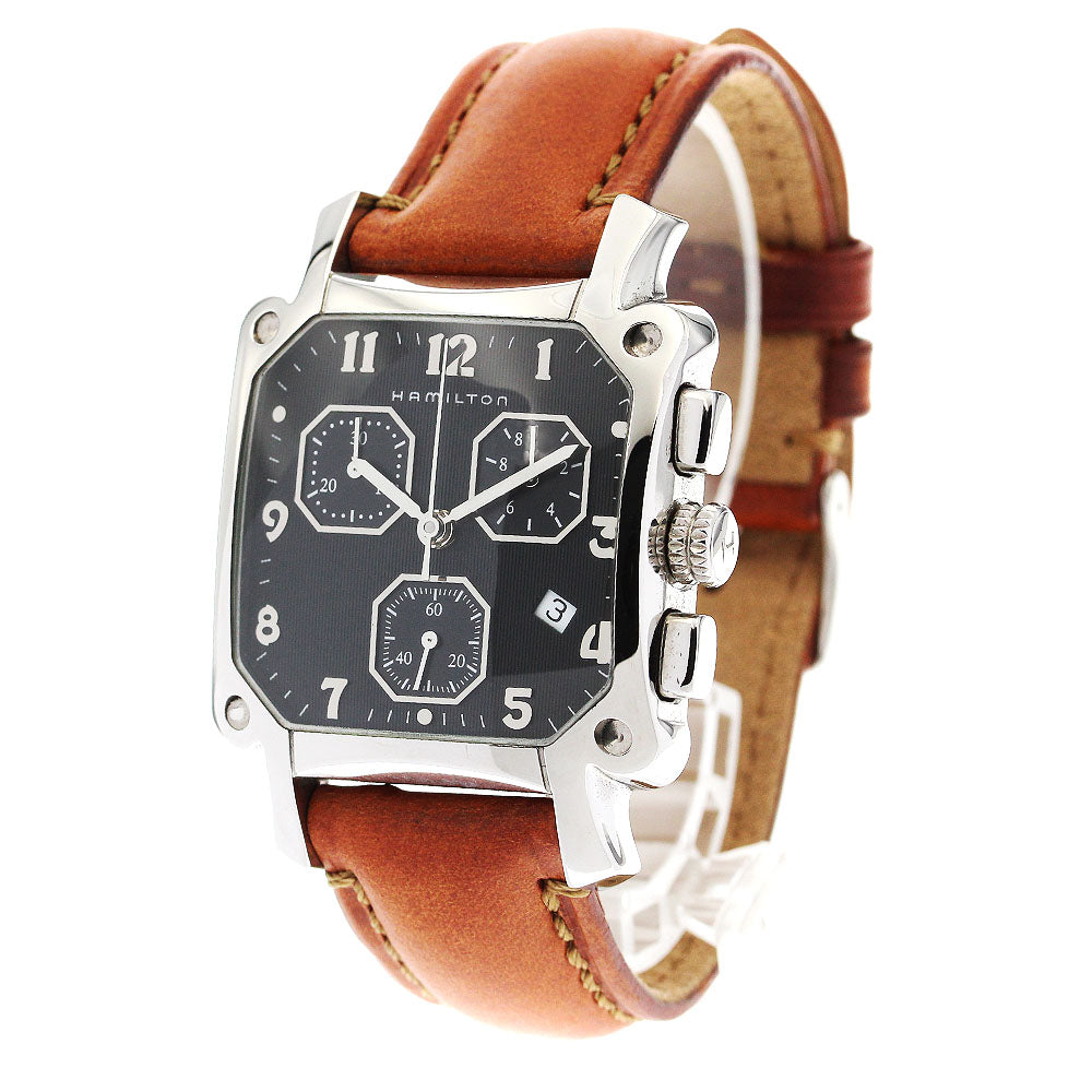HAMILTON Lloyd H194120 Chronograph black Dial Quartz Men's Watch_899851