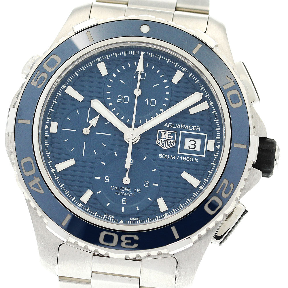 TAG HEUER Aqua racer CAK2112.BA0833 Date Chronograph Automatic Men's_899858