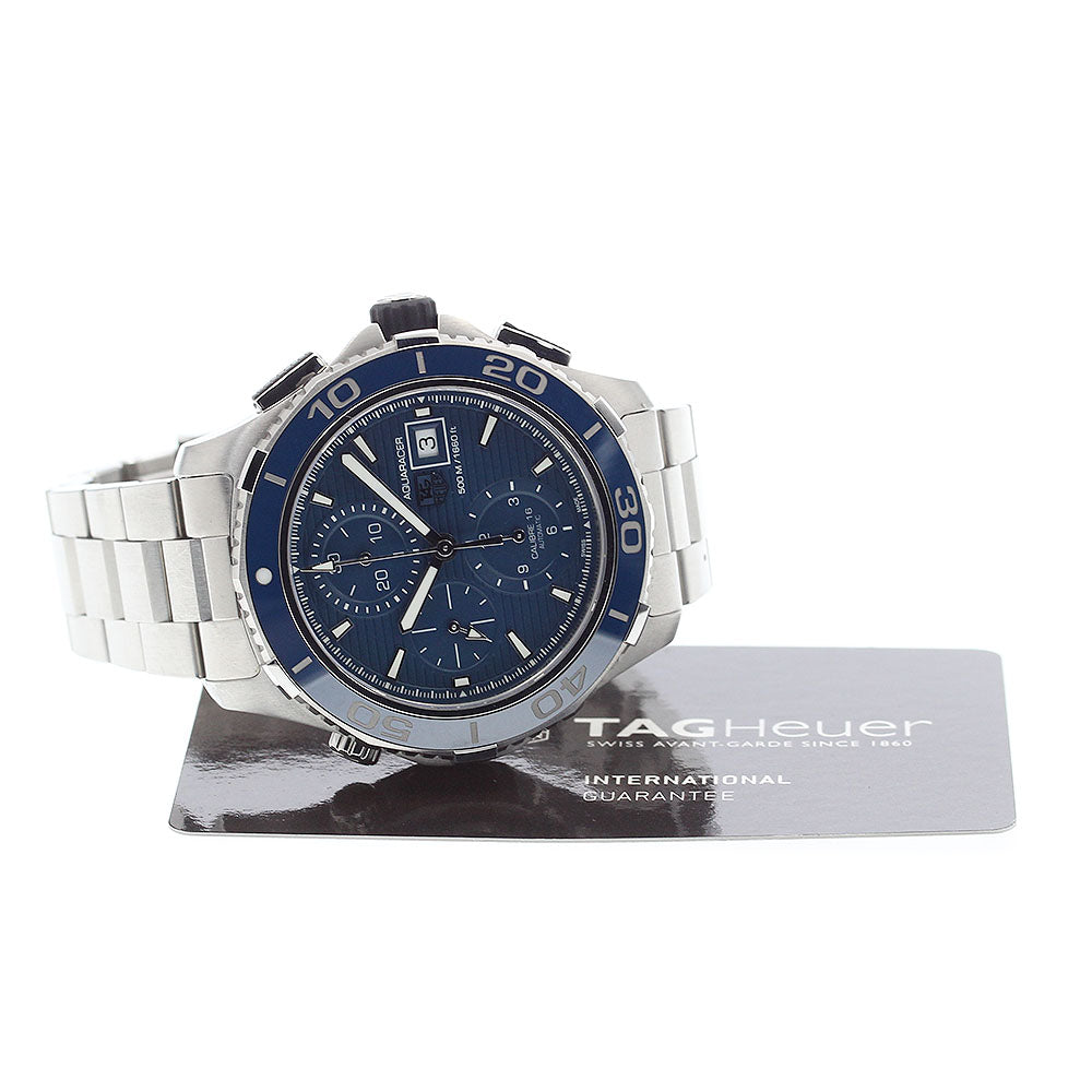 TAG HEUER Aqua racer CAK2112.BA0833 Date Chronograph Automatic Men's_899858