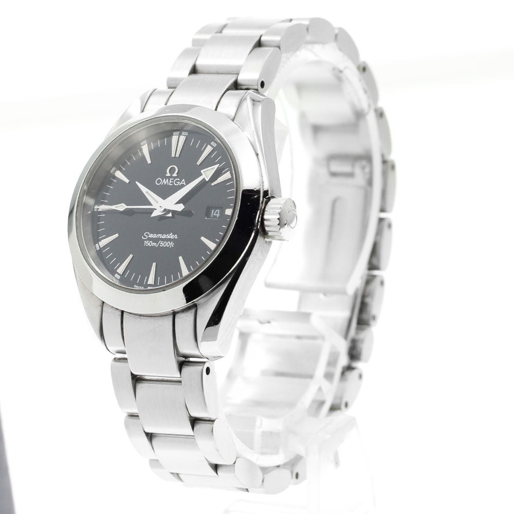 OMEGA Seamaster Aqua Terra 2577.50 Date black Dial Quartz Ladies Watch_899876