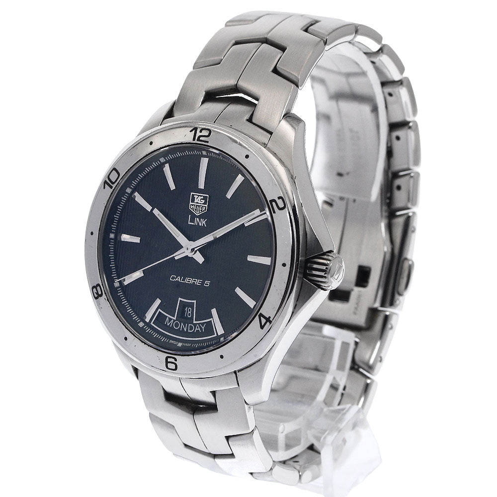 TAG HEUER Link WAT2010-0 Caliber 5 day date black Dial Automatic Men's Watch_899881