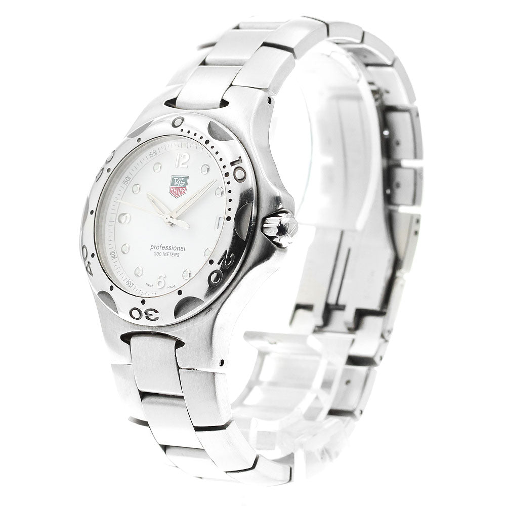 TAG HEUER Kylium WL1110-0 Date white Dial Quartz Men's Watch_899882