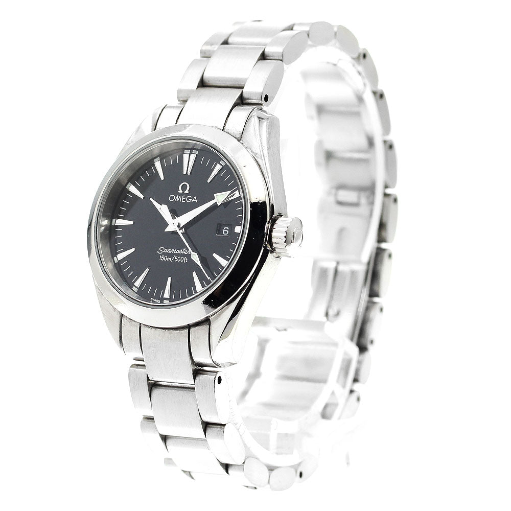 OMEGA Seamaster Aqua Terra 2577.80 Date black Dial Quartz Ladies Watch_899917