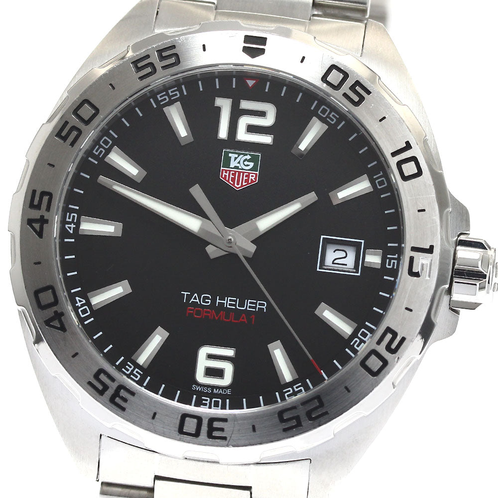 TAG HEUER Formula 1 WAZ1112 Date black Dial Quartz Men's Watch_899919