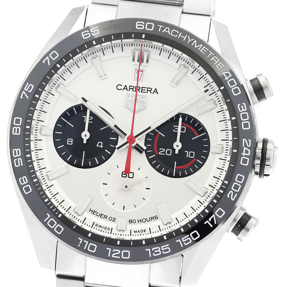 TAG HEUER Carrera Sport Chronograph CBN2A1D Silver Dial Automatic Men's_899931
