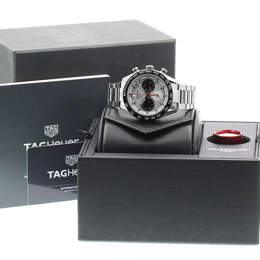 TAG HEUER Carrera Sport Chronograph CBN2A1D Silver Dial Automatic Men's_899931