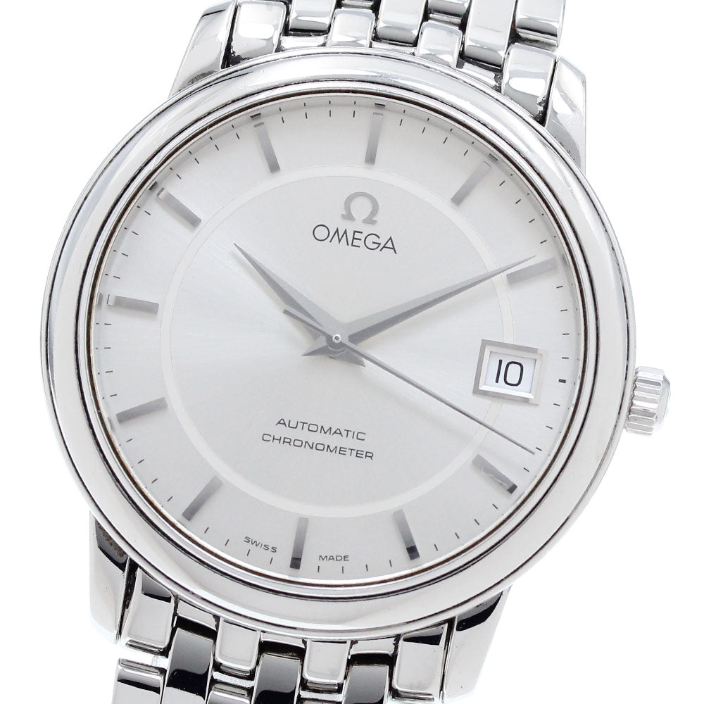 OMEGA De Ville Prestige 4500.31 Cal.1109 Date Silver Dial Automatic Men's_899978