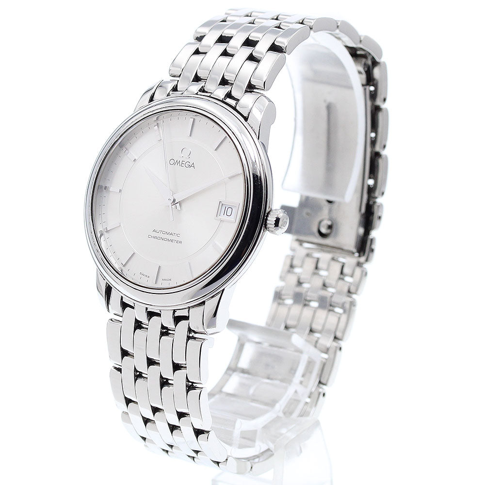 OMEGA De Ville Prestige 4500.31 Cal.1109 Date Silver Dial Automatic Men's_899978