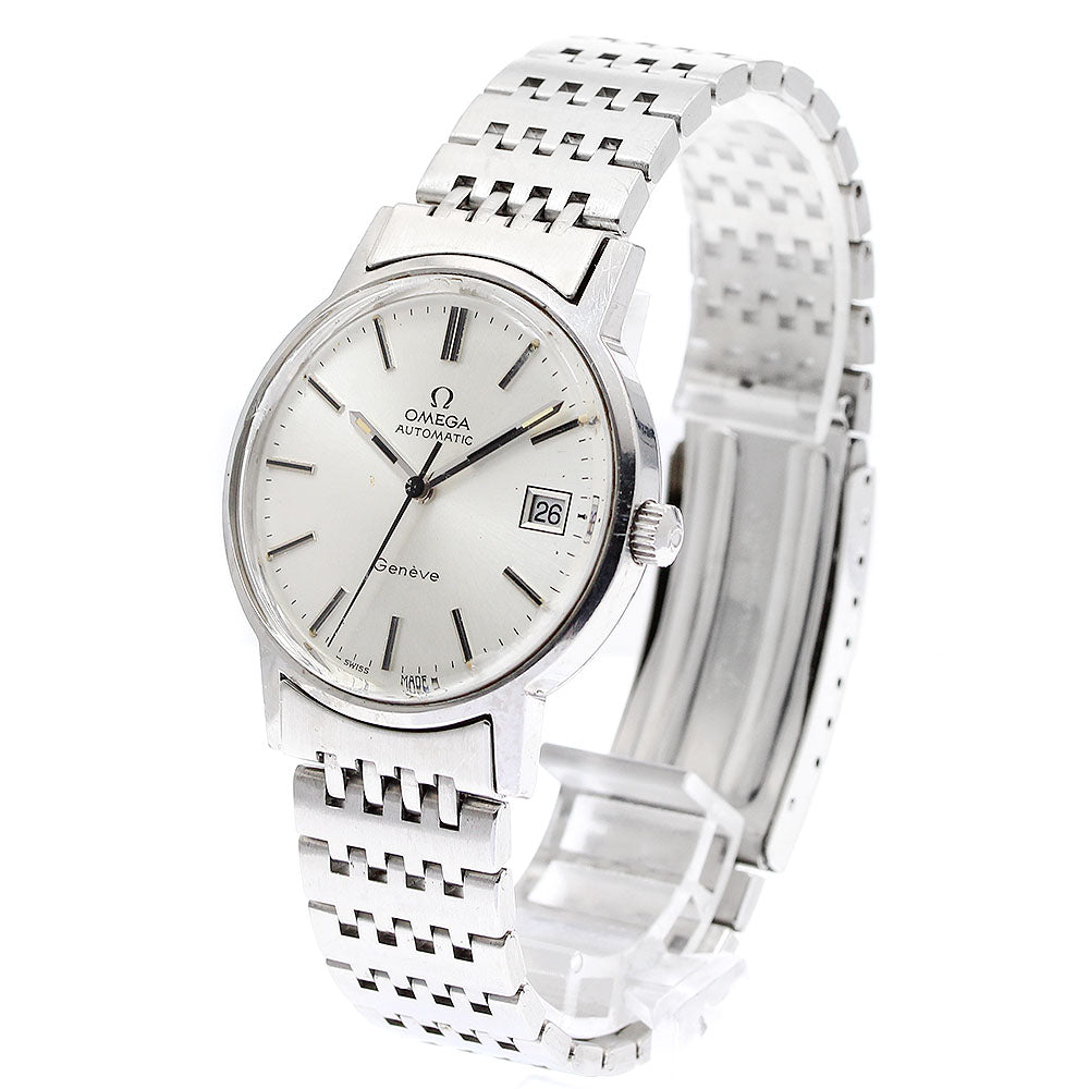 OMEGA Geneve 166.0163 Date Cal.1012 Silver Dial Automatic Men's Watch_899981