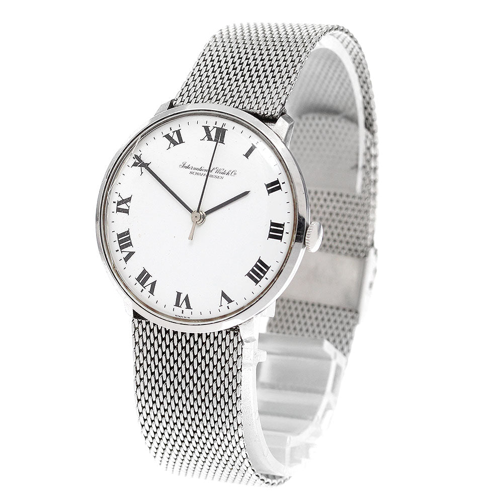 IWC SCHAFFHAUSEN vintage white Dial Hand Winding Men's Watch_899993