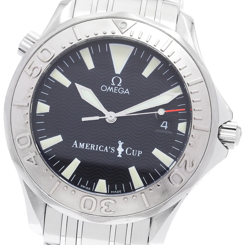 OMEGA Seamaster300 America's Cup 2533.50 WG Bezel Automatic Men's Watch_900008