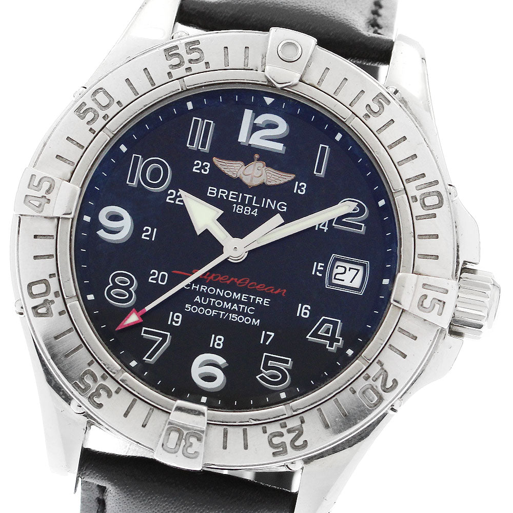 BREITLING Super Ocean A17360 Date Black Dial Automatic Men's Watch_900017