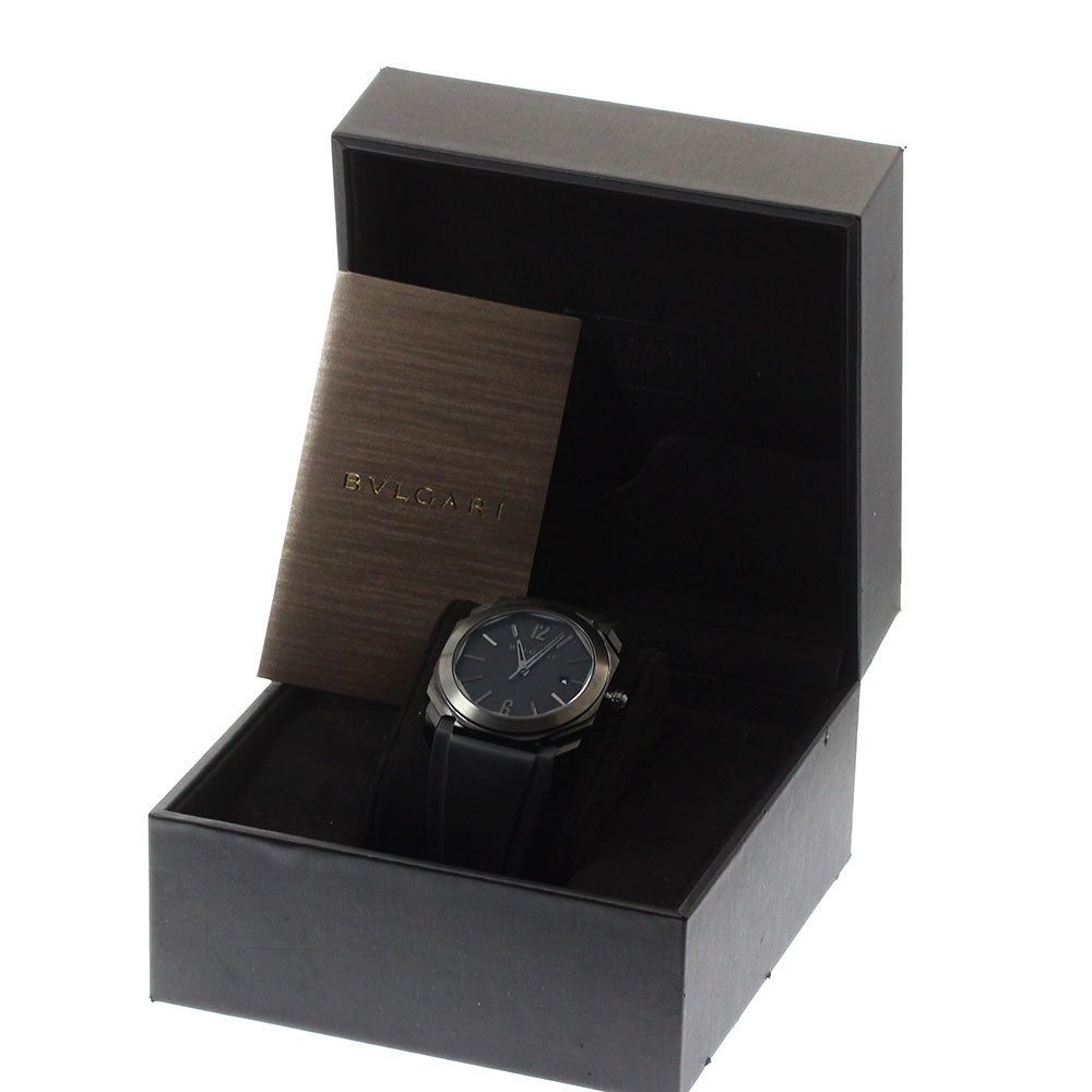 BVLGARI Okto Ultra Nero BGO41S/102737 black Dial Automatic Men's Watch_900027
