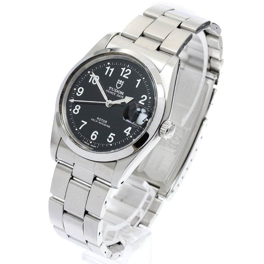TUDOR Prince Date 74000N Date black Dial Automatic Boy's Watch_900031