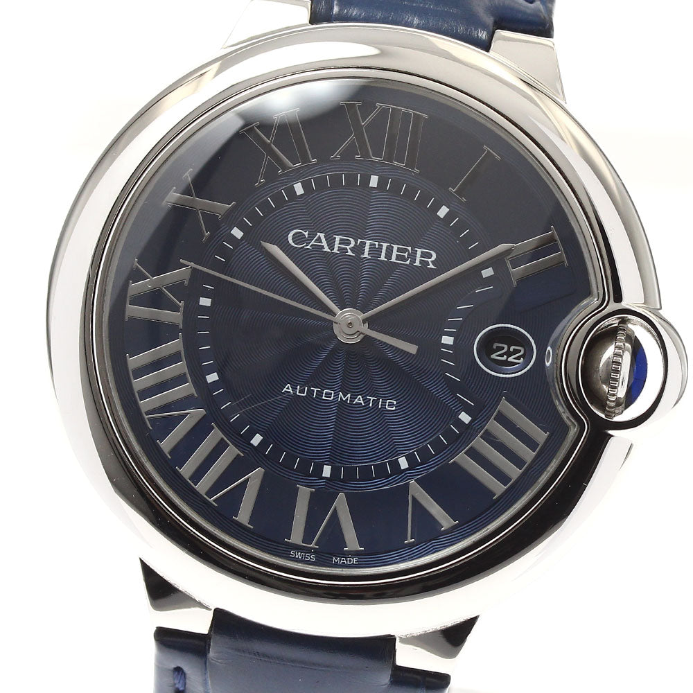 CARTIER Baron blue WSBB0025 Date blue Dial Automatic Men's Watch_900036