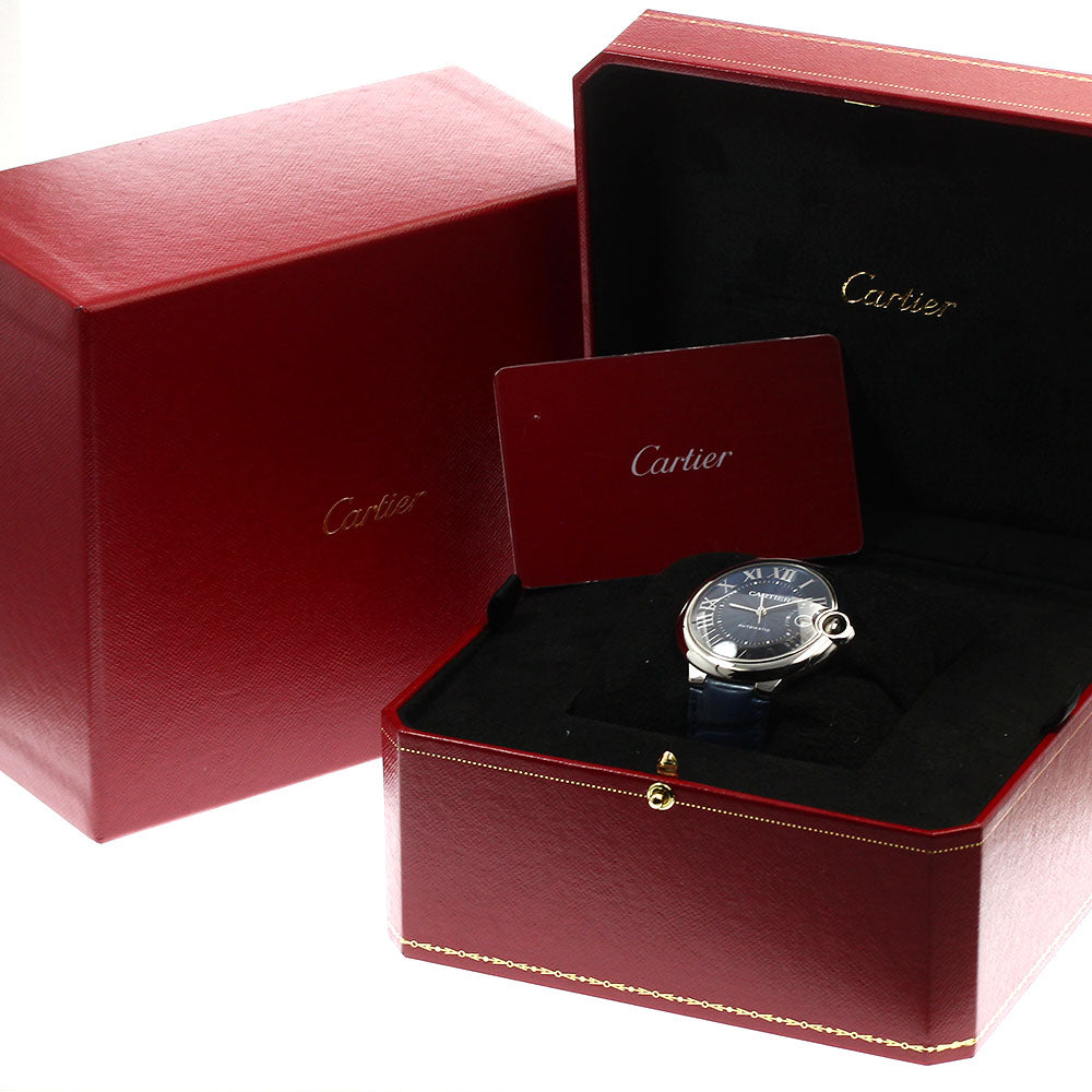 CARTIER Baron blue WSBB0025 Date blue Dial Automatic Men's Watch_900036