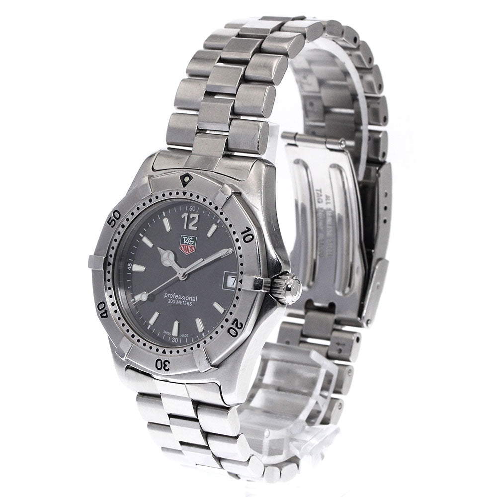 TAG HEUER 2000 Series Professional WK1115-0 gray Dial Quartz Men's Watch_900041