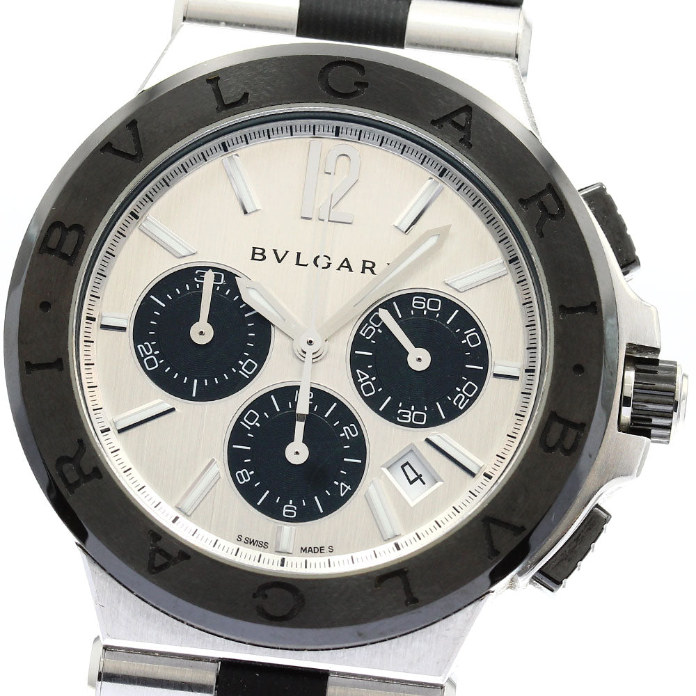 BVLGARI Diagono ceramic DG42SCCH Chronograph Automatic Men's Watch_900056
