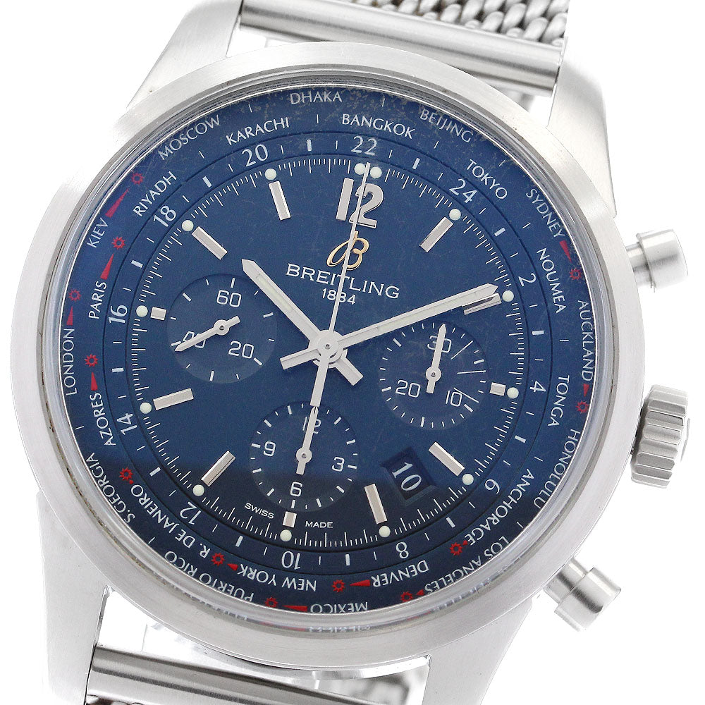 BREITLING Transocean AB0510 Chronograph Uni-time Automatic Men's Watch_900065