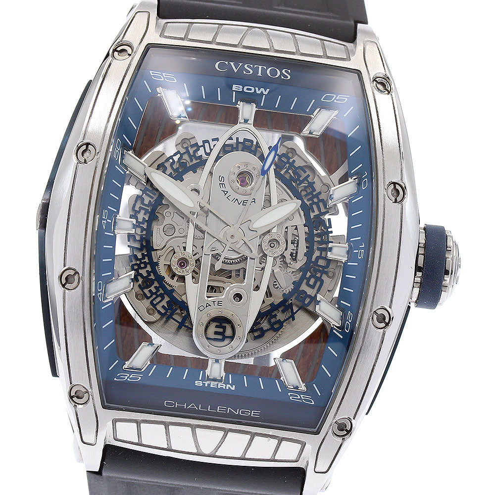 CVSTOS Challenge Sealiner CVT-SEA ST Skeleton Dial Automatic Men's Watch_900071