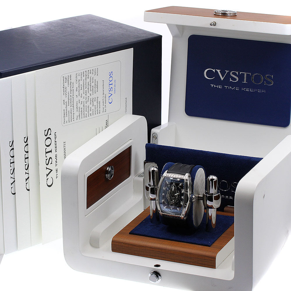 CVSTOS Challenge Sealiner CVT-SEA ST Skeleton Dial Automatic Men's Watch_900071