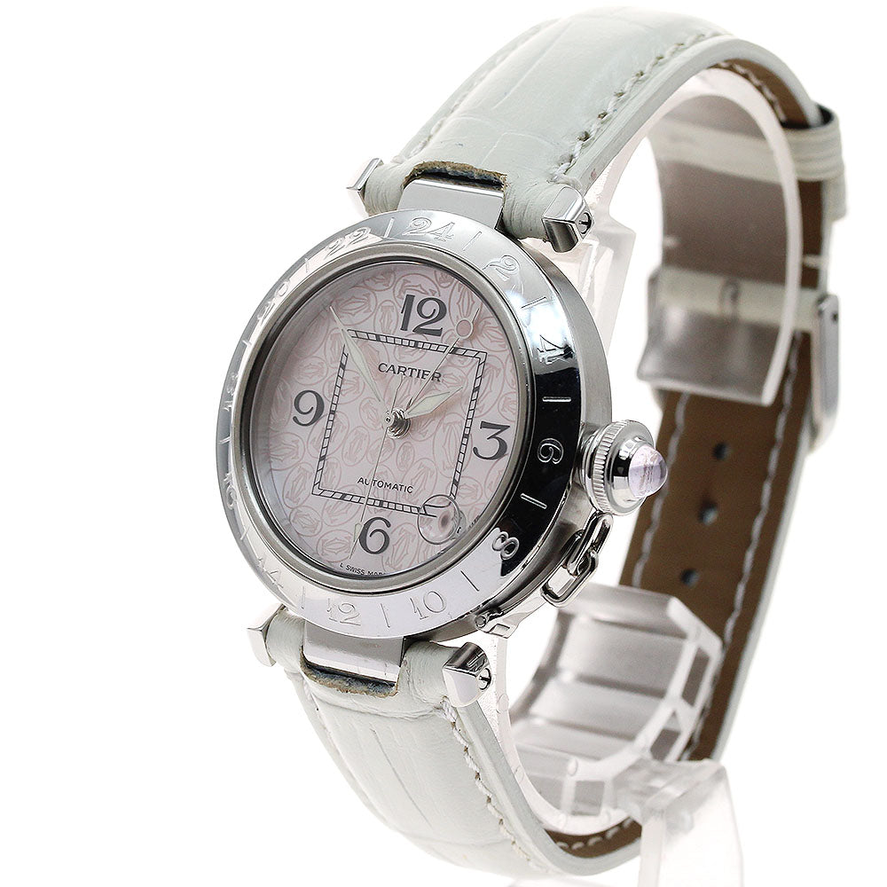 CARTIER Pasha C Meridian W3107099 Christmas Limited GMT Pink shell Dial Automatic Ladies Watch_900074
