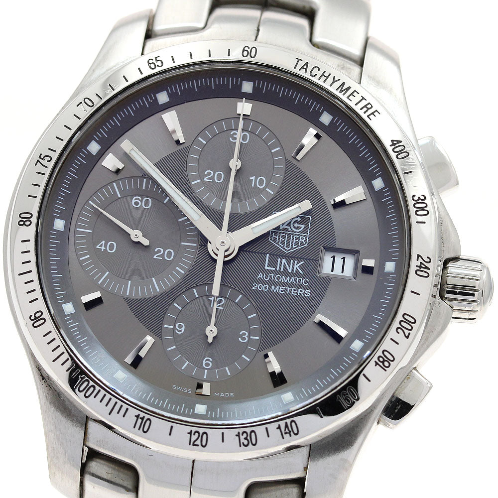 TAG HEUER Link CJF2115.BA0594 Chronograph gray Dial Automatic Men's Watch_900076