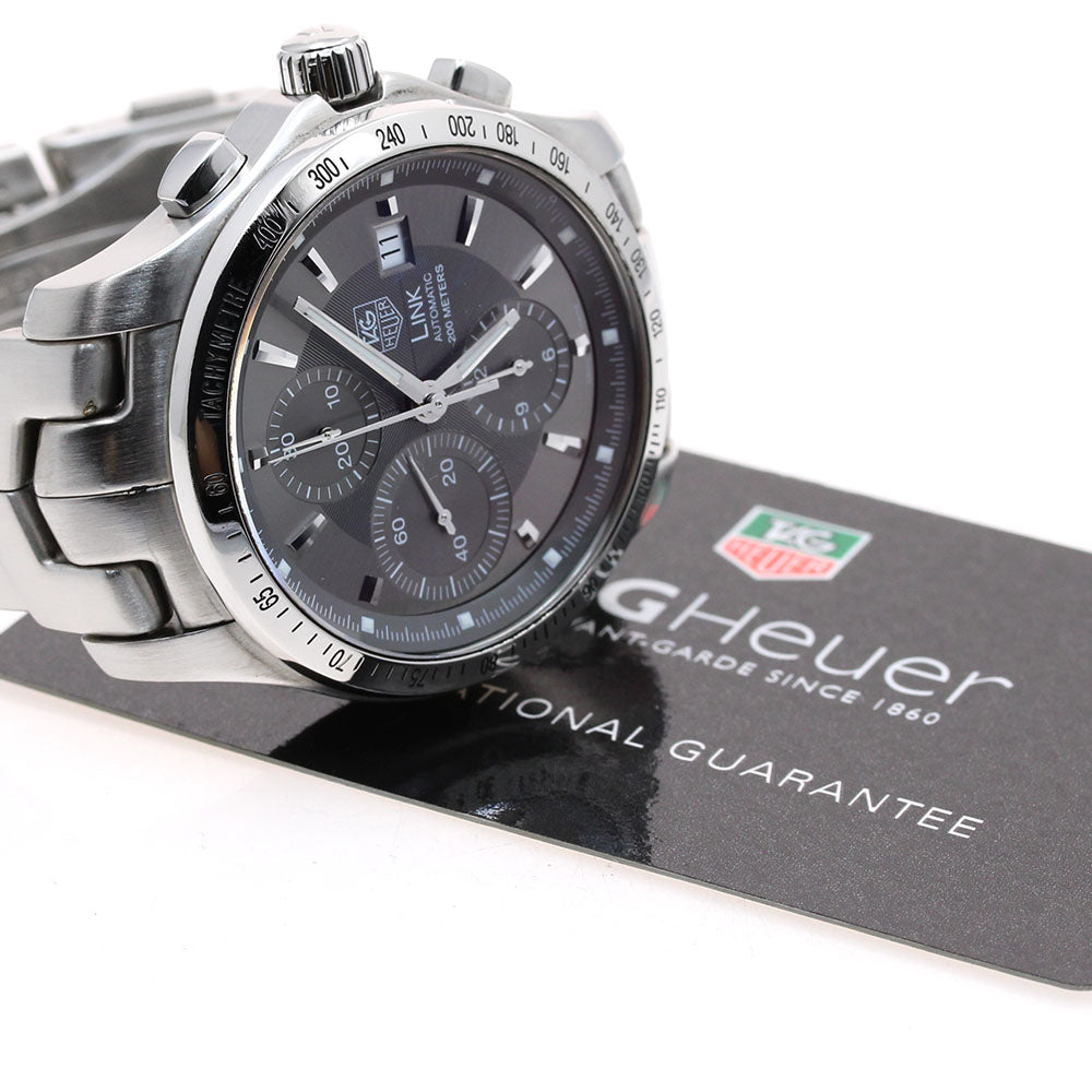 TAG HEUER Link CJF2115.BA0594 Chronograph gray Dial Automatic Men's Watch_900076